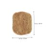 VALICLUD Scratch-Resistant, Easy-Clean Coconut Fiber Nesting Mat with Natural Palm Fiber for Pigeons and Small Animals view 2