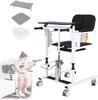 Lift Transfer Chair, Hydraulic Patient Transfer Lift, Supports up to 136 kg view 1