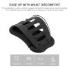 Black ABS Lumbar Support, Adjustable Stretching Device view 3