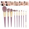 9-Piece Makeup Brush Set with Soft and Non-Slip view 1