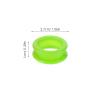 Cabilock 12-Pack Comfortable Silicone Finger Protectors for Pet and Hair Scissors view 2