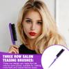 13-Piece Hair Brush and Comb Set with Accessories, Purple view 3
