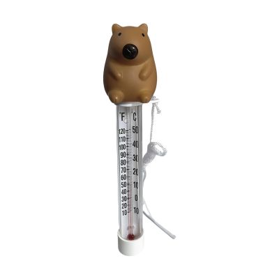 Easy-Read Floating Pool Thermometer, Capybara Design