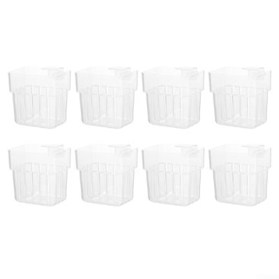 AugustknowU Perforated Aquarium Plant Stand Set, 8 Pieces