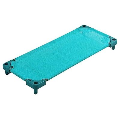 Portable Stackable Toddler Cot with PVC Mesh