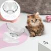 Elevated Cat Bowl with 15° Incline and Neck Guard view 4