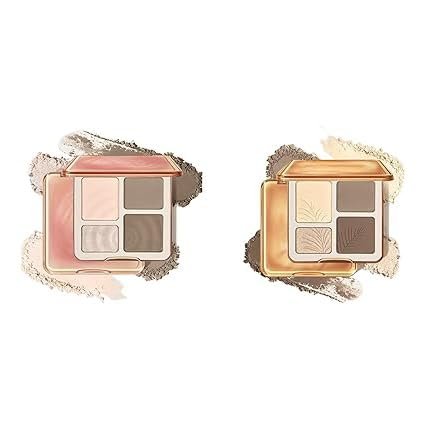 2-in-1 Highlighter, Contour & Eyeshadow Palette – A-Wave Shadow (Cool)