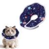 ABOHU Adjustable Cat Recovery Collar, Soft and Water-Resistant Cone for Cats and Small Dogs view 1