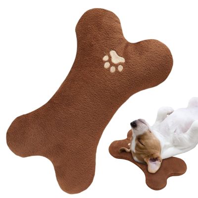 Dog Bed Pillow - Bone Shaped Pet Cushion