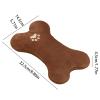 Dog Bed Pillow - Bone Shaped Pet Cushion view 2