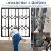 Lockable, Foldable Metal Window Grilles view 2