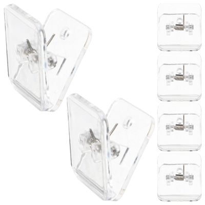 Amosfun 6-Pack Transparent Urine Pad Holders for Dogs