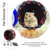 Cabilock Quiet Wooden Hamster Wheel for Small Rodents view 3