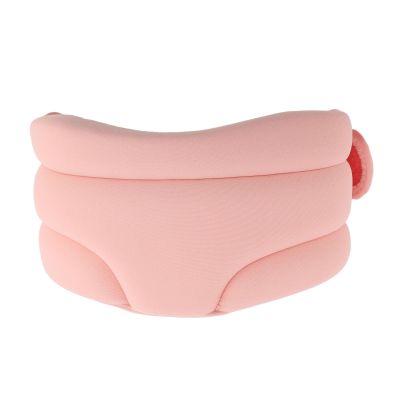 Breathable Adjustable Neck Brace, Soft Cervical Support, Pink