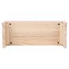 Sonew Nail Hand Rest Pillow, PU Leather and Solid Wood, Ergonomic, Pink view 2