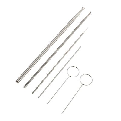 ULTECHNOVO Professional Stainless Steel Snake Sexing Probe with Round Head