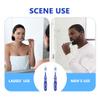 MAGICLULU 6-Pack Mini Travel Toothbrushes with Ergonomic Handles and Soft Nylon Bristles view 3