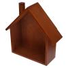 Operitacx Child-Friendly House-Shaped Wall-Mounted Storage Shelf, Space-Saving and Decorative for Children's Rooms and Toy Storage view 1