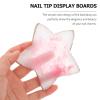 Zerodeko Nail Art Display Boards with Heart and Star Designs, 2-Piece Resin Set view 4