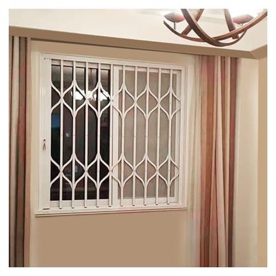 Customizable Retractable Security Window Grille for Children and Pets, Lockable, Burglar-Resistant, 60–140 cm, 140 × 180 cm
