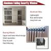 Customizable Retractable Security Window Grille for Children and Pets, Lockable, Burglar-Resistant, 60–140 cm, 140 × 180 cm view 4