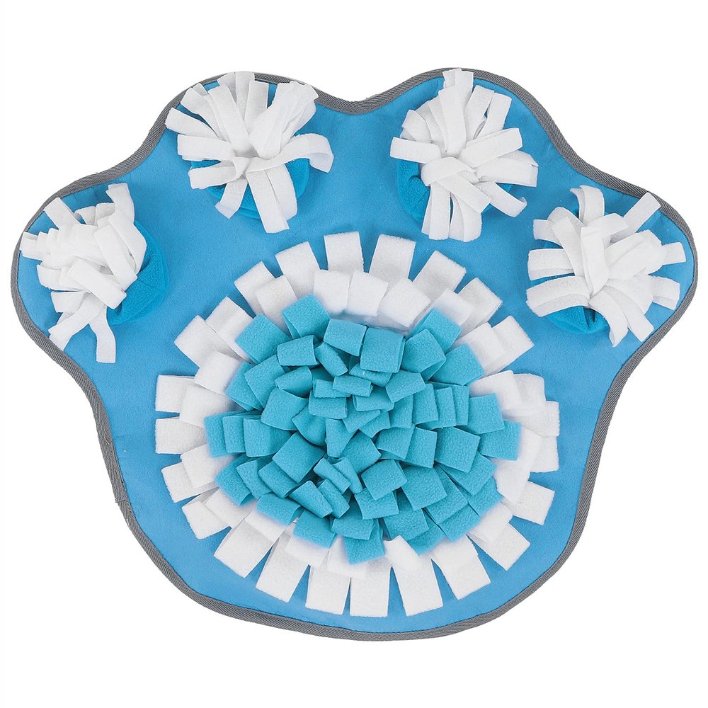 Dog Snuffle Mat, Interactive Treat Dispenser for Scent Training and Slow Feeding