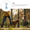 ABOOFAN Portable ABS Dog Poop Scooper, Blue view 3