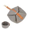 Foldable Canvas Travel Bowl for Dogs and Cats, Portable view 1