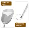 Angoily Adjustable Stainless Steel Dog Pooper Scooper with Long Handle view 3