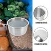 Abaodam Stainless Steel Feeding Bowl for Reptiles and Turtles 40ml view 3