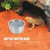 Abaodam Stainless Steel Feeding Bowl for Reptiles and Turtles 40ml view 4