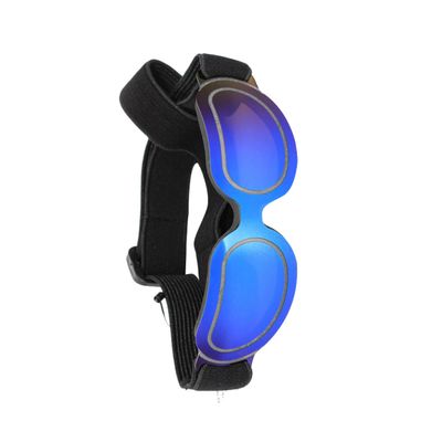 TEHAUX Colorful Funny Dog Sunglasses with Adjustable Nylon Band