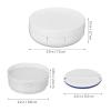 MAGICLULU 2-Piece Empty Round Cushion Foundation Cases with Mirror view 2