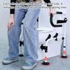 Adjustable Toilet Safety Rails with Non-Slip Handles view 3