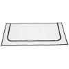 JEWEDECO Self-Adhesive Cat Door Curtain with Zipper and Gauze Mesh view 1
