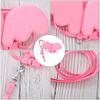 Garnet Adjustable Pink Duck Leash view 3