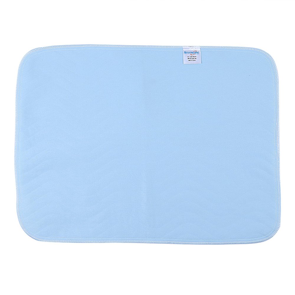 6-Pack Reusable, Washable Incontinence Bed Pads with 4-Layer Protection