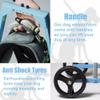 4-Wheel Pet Mobility Support Cart for Injured or Paralyzed Animals view 3
