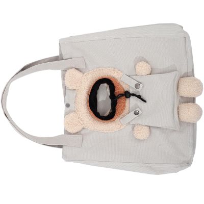 Canvas Pet Carrier, Breathable and Spacious