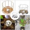 COOPHYA Stainless Steel Turtle Food Bowl, Round Railing Shape, Silver view 3