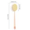 2-in-1 Double-Sided Body Bath Scrubber with Long Handle view 2