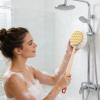 2-in-1 Double-Sided Body Bath Scrubber with Long Handle view 3