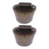 Toddmomy 2-Piece Iron Livestock Bells, Loud Retro Design, Portable and Decorative view 1