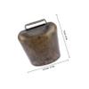 Toddmomy 2-Piece Iron Livestock Bells, Loud Retro Design, Portable and Decorative view 2