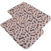 Cabilock 2-Pack Washable Dog Pee Pads, Soft, Non-Slip, Reusable view 1