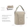 Reusable Insulated Baby Bottle Bag, Cotton, Brown view 2