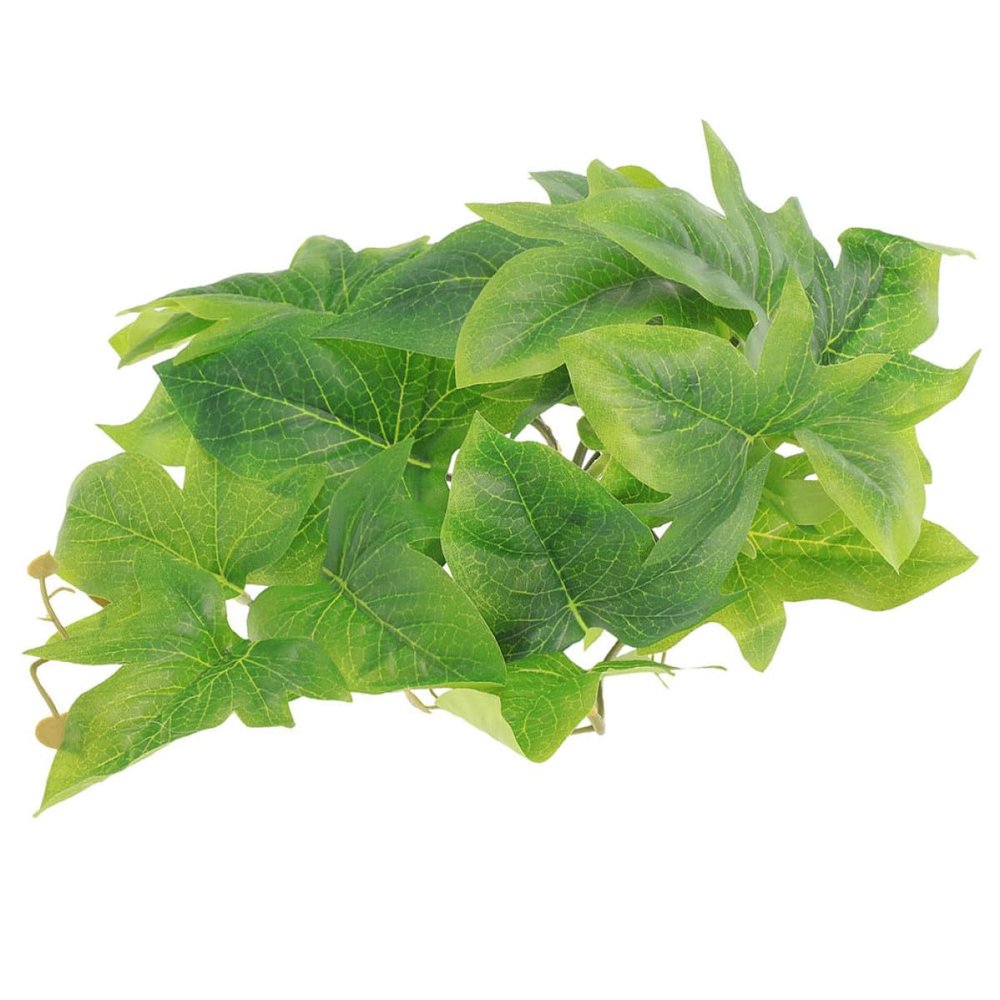 Artibetter Artificial Hanging Plastic Plant with Realistic Rattan for Reptile Terrariums, Decorative and Stress-Reducing