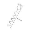 Cabilock 2-Piece Spiral Iron Dog Stakes view 2