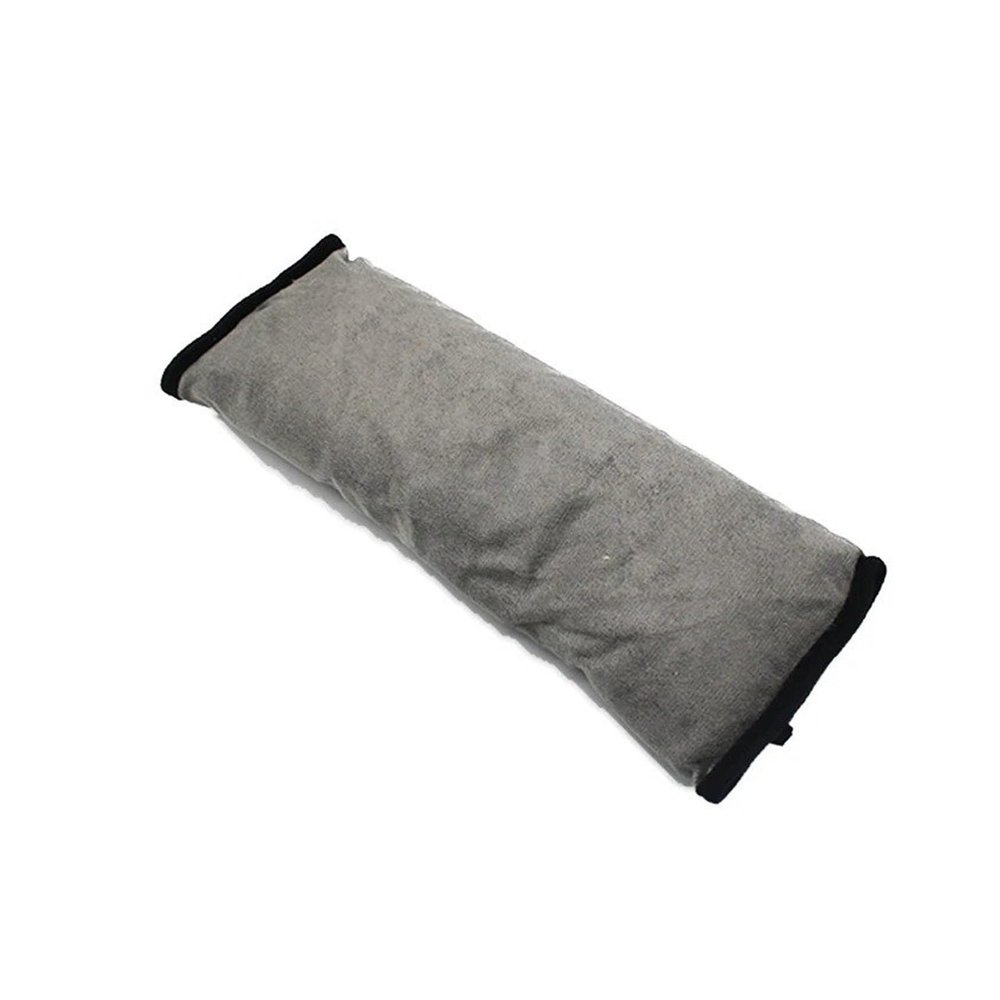 Gray Car Seat Belt Shoulder Pad for Children