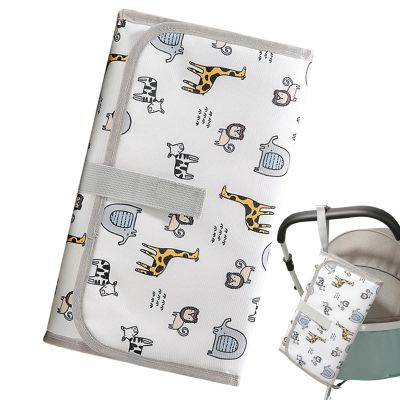 Waterproof Portable Diaper Changing Pad, 24-Inch Foldable Travel Mat
